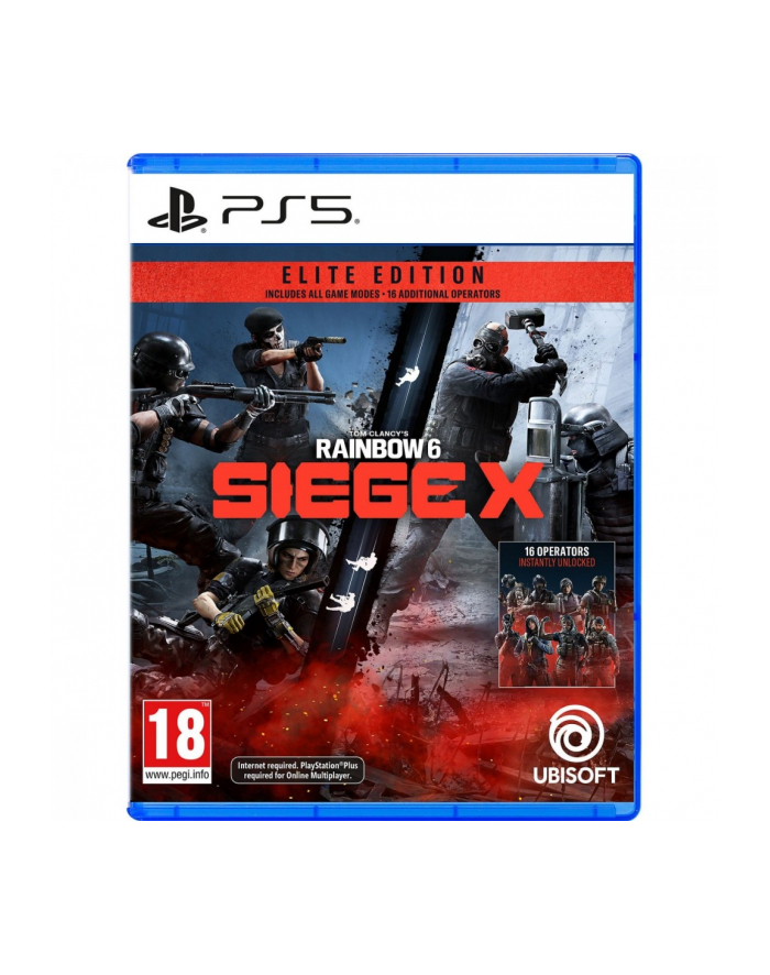 ubisoft Gra PlayStation 5  Tom Clancys Rainbow Six Siege X Elite Edition główny