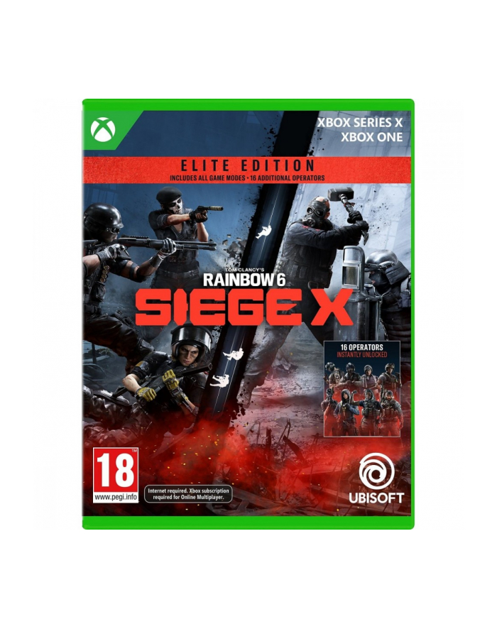 ubisoft Gra Xbox One/Xbox Series X Tom Clancy Rainbow Six Siege X Elite Edition główny