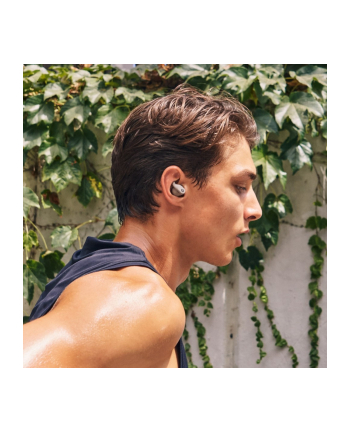 apple Słuchawki Powerbeats Fit - bezprzewodowe douszne słuchawki sportowe - skalny szary