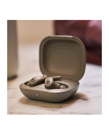 apple Słuchawki Powerbeats Fit - bezprzewodowe douszne słuchawki sportowe - skalny szary