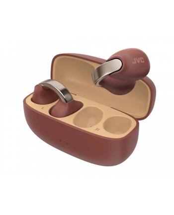 jvc Słuchawki bezprzewodowe HA-NP1T kasztanowe