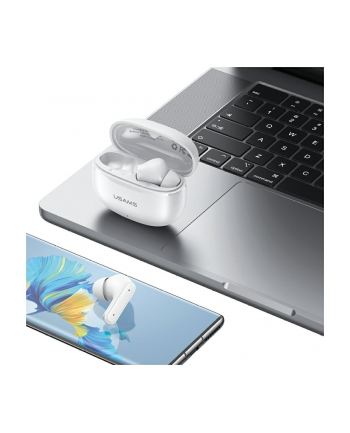 usams Słuchawki bluetooth 6.0 E05 TWS białe