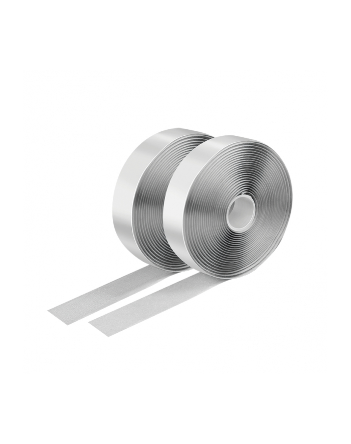 logilink Zestaw samoprzylepnych taśm kablowych,5m,czarny główny