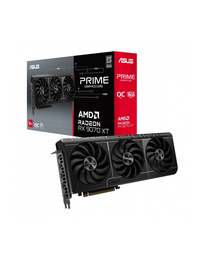 asus Karta graficzna RX 9070 XT PRIME OC 16 GB GDDR6 256bit DP/HDMI główny