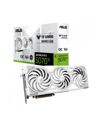 asus Karta graficzna GeForce RTX 5070Ti TUF GAMING OC WHITE GDDR7 256bit 3DP/2HDMI nr 1