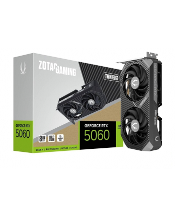 zotac Karta graficzna GeForce RTX 5060 TWIN EDGE 8GB GDDR7 128bit 3DP/HDMI
