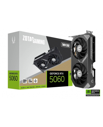 zotac Karta graficzna GeForce RTX 5060 TWIN EDGE 8GB GDDR7 128bit 3DP/HDMI