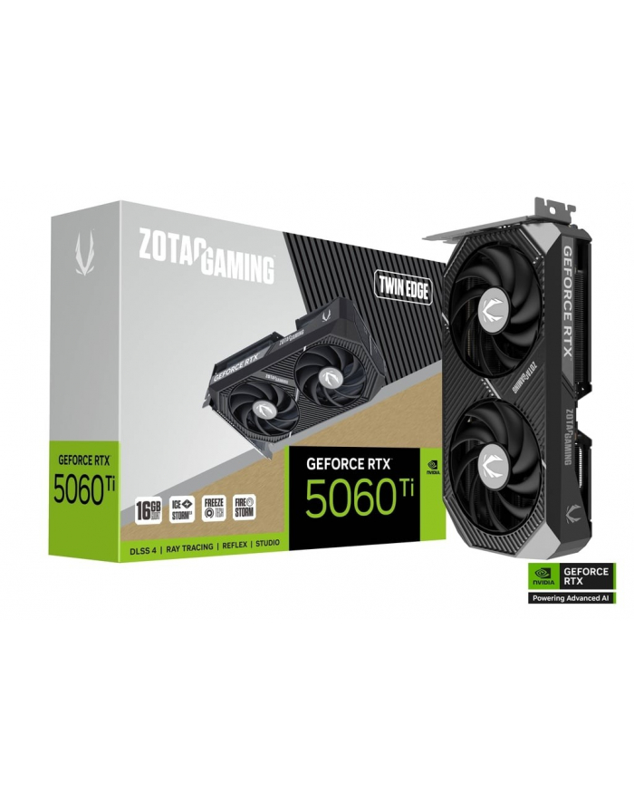 zotac Karta graficzna GeForce RTX 5060 Ti 16GB TWIN EDGE GDDR7 128bit 3DP/HDMI główny