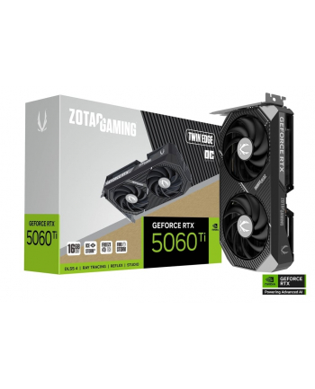 zotac Karta graficzna GeForce RTX 5060 Ti 16GB TWIN EDGE OC GDDR7 128bit 3DP/HDMI