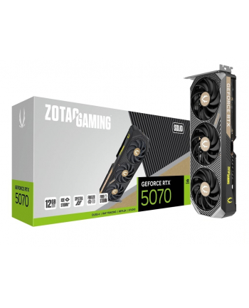 zotac Karta graficzna GeForce RTX 5070 SOLID 12GB GDDR7 192bit 3DP/HDMI