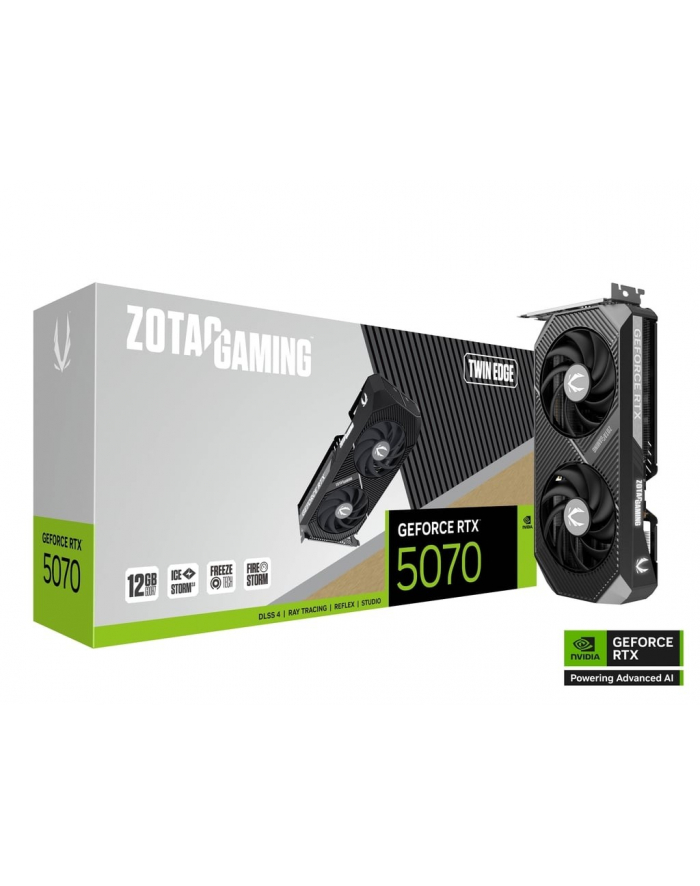 zotac Karta graficzna GeForce RTX 5070 TWIN EDGE 12GB GDDR7 192bit 3DP/HDMI główny