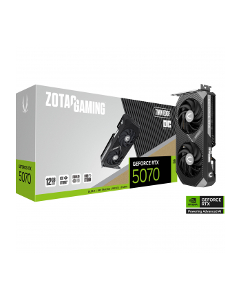 zotac Karta graficzna GeForce RTX 5070 TWIN EDGE OC 12GB GDDR7 192bit 3DP/HDMI