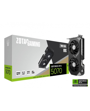 zotac Karta graficzna GeForce RTX 5070 TWIN EDGE OC 12GB GDDR7 192bit 3DP/HDMI nr 1