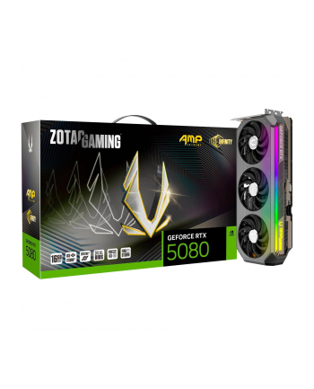 zotac Karta graficzna GeForce RTX 5080 AMP EXTREME INFINITY 16GB GDDR7 256bit 3DP/HDMI