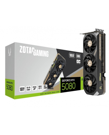 zotac Karta graficzna GeForce RTX 5080 SOLID CORE OC 16GB GDDR7 256bit 3DP/HDMI nr 2