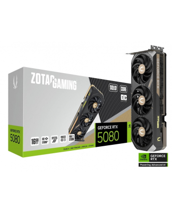 zotac Karta graficzna GeForce RTX 5080 SOLID CORE OC 16GB GDDR7 256bit 3DP/HDMI nr 1
