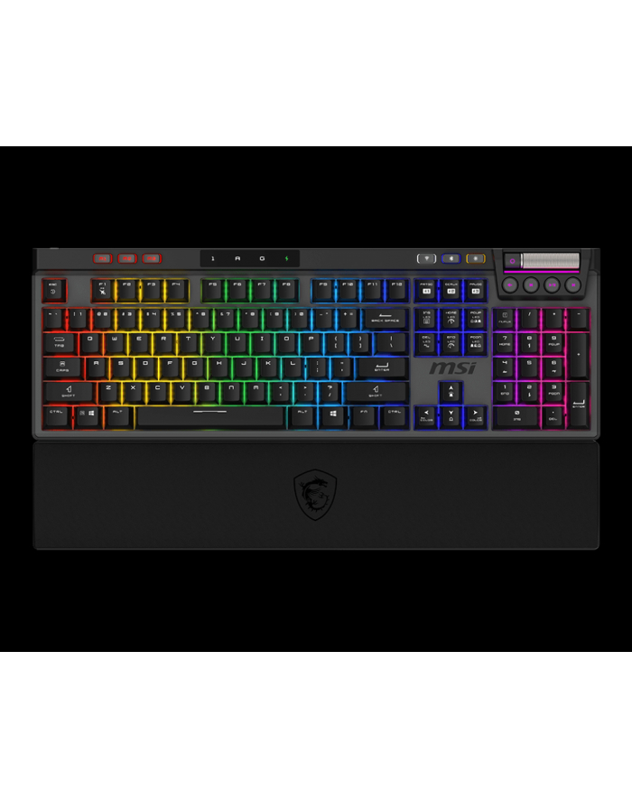 msi Klawiatura gamingowa Strike Pro W Silent US główny