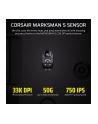corsair Mysz bezprzewodowa Scimitar Elite Wireless SE Gun Metal 33000 DPI - nr 17