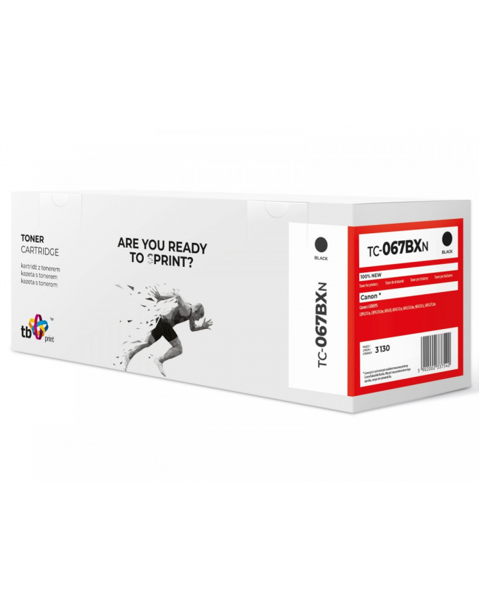tb print Toner do Canon MF650 TC-067BXN BK 100% nowy CRG067H główny