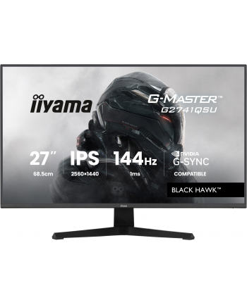 iiyama Monitor 27 '' G2741QSU-B1 IPS,QHD,144Hz,1ms,2xUSB                  Adaptive G-SYNC,HDMI,DP,350cd, nr 2