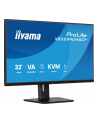 iiyama Monitor 31,5 cala XB3294UHSCP-B1.4K,VA,2xHDMI,DP,USB-C dock 95W, PIP,RJ45, 400cd, 2ms, 4xUSB, KVM,Sync,2x5W, HAS (150) PIVOT, - nr 45
