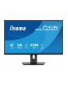 iiyama Monitor 31,5 cala XB3294UHSCP-B1.4K,VA,2xHDMI,DP,USB-C dock 95W, PIP,RJ45, 400cd, 2ms, 4xUSB, KVM,Sync,2x5W, HAS (150) PIVOT, - nr 52