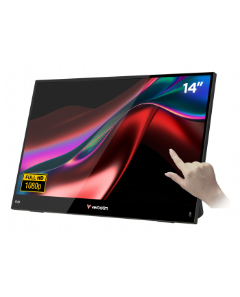 verbatim Przenośny monitor dotykowy Light 14 Full HD 60 Hz Portable
