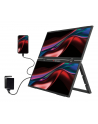 verbatim Monitor dotykowy DUAL Essentialis 2x 15,6  Full HD 60Hz - nr 14