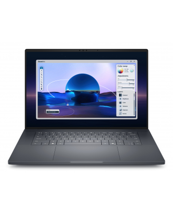 Laptop Dell Pro Max 16 Premium MA16250 Win11Pro |U7-265H|32GB|1TB|Nvidia RTX PRO 2000 Blackwell 8GB GDDR7|FgrPr|Cam ' Mic|WLAN + BT|16.0 FHD+|Backlit