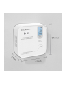 qoltec Czujnik tlenku węgla z baterią | alarm 85dB | LED - nr 8