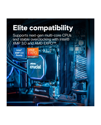 crucial Pamięć DDR5 Pro OC 32/6400(2*16GB) CL32