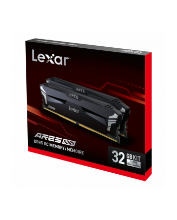 lexar Pamięć DDR5 ARES 32GB(2*16GB)/6000 CL30 czarna