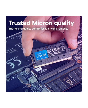 crucial Pamięć DDR5 SODIMM 8GB/5600 CL46 (16Gbit) Tray