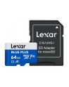 lexar Karta pamięci microSD 64GB C10 A1 U3 V10 100MB/s Blue Plus - nr 1