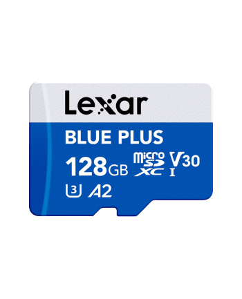 lexar Karta pamięci microSD 128GB C10 A2 U3 V30 170MB/s Blue Plus