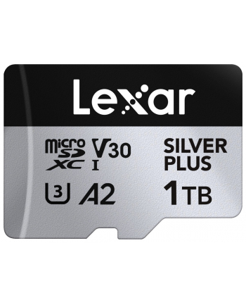 lexar Karta pamięci microSD 1TB C10 A2 U3 V30 205/150MB/s Silver Plus