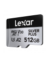 lexar Karta pamięci microSD 512GB C10 A2 U3 V30 205/150MB/s Silver Plus - nr 10