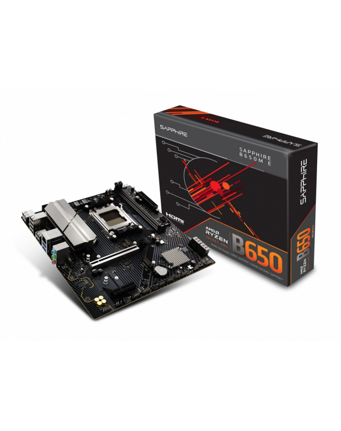 sapphire technology Płyta główna B650M-E AM5 2DDR5 mATX główny