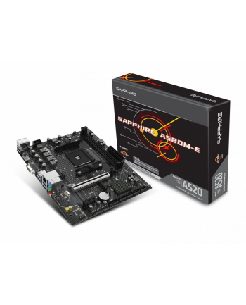 sapphire technology Płyta główna A520M-E AM4 2DDR4 mATX