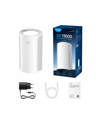 cudy Router M11000 (1-pak) 2,5G Tri_Band Wi-Fi 7 Mesh Solution