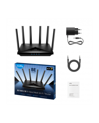 cudy Router BE11000 Multi-Giga Tri-band Wi-Fi 7 Mesh