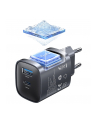 usams Ładowarka sieciowa T66 45W CC290 GaN Fast charge 1xUSB-A 1xUSB-C srebrny - nr 9