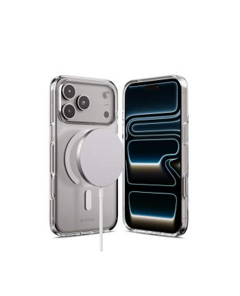 crong Etui Clear MAG Cover iPhone 17 Pro MagSafe Przezroczyste