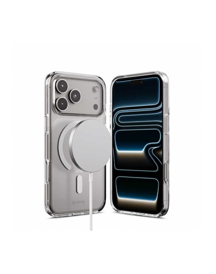 crong Etui Clear MAG Cover iPhone 17 Pro MagSafe Przezroczyste główny