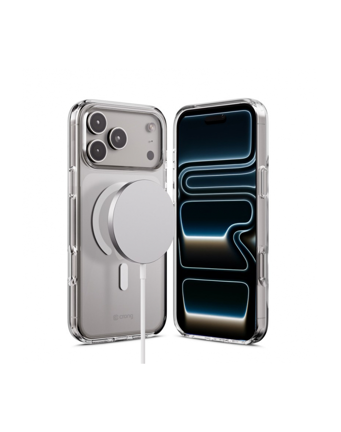 crong Etui Clear MAG Cover iPhone 17 Pro Max MagSafe główny
