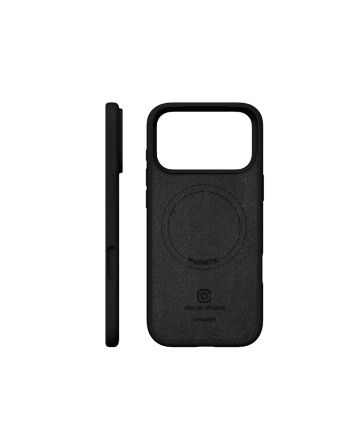 crong Etui Color Cover Magnetic iPhone 17 Pro MagSafe Czarne główny