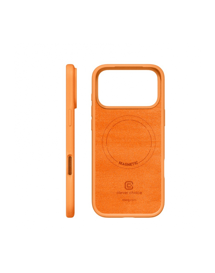 crong Etui Color Cover Magnetic iPhone 17 Pro MagSafe Pomarańczowe główny