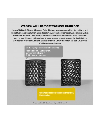 Creality suszarka do filamentu Space Pi Plus