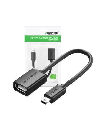 UGREEN ADAPTER OTG MINI USB US249 (CZARNY) (2926416722594) (2926416722594)