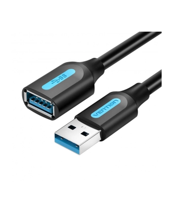 KABEL VENTION USB 3.0 A [M] TO A [F] EXTENSION  50CM BLK PVC TYP